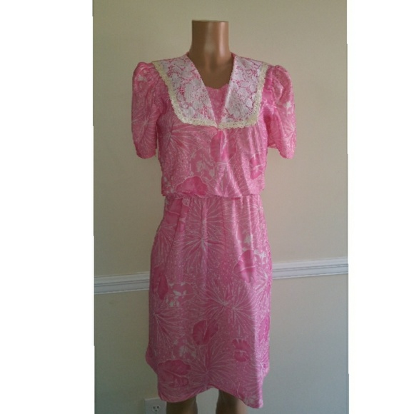 Vintage | Dresses | Vintage Floral Print Dress | Poshmark